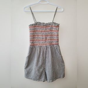 American Eagle Cotton Linen Romper